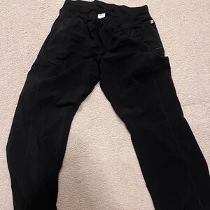 Cherokee Infinity Scrub Pants with Adjustable Hem/Drawstring Waist/Cargo Pocket